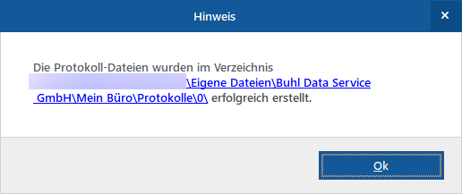 Protokoll-Verzeichnis