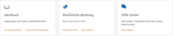 Onboarding-Assistent obere Leiste