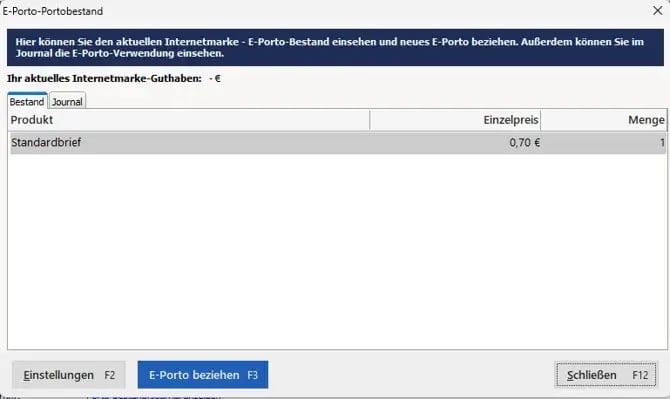 E-Porto-Portobestand